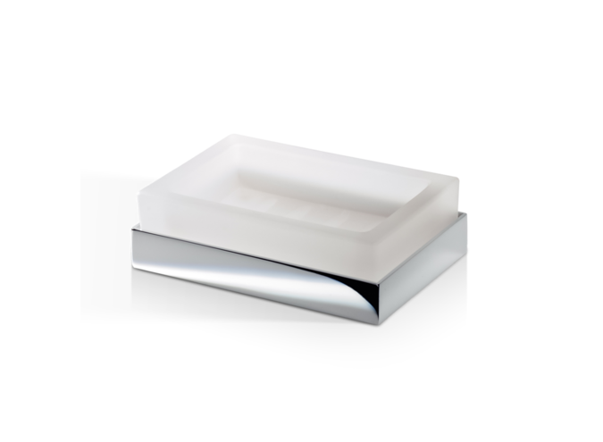 Soap dish Corner - STS - Chrome
