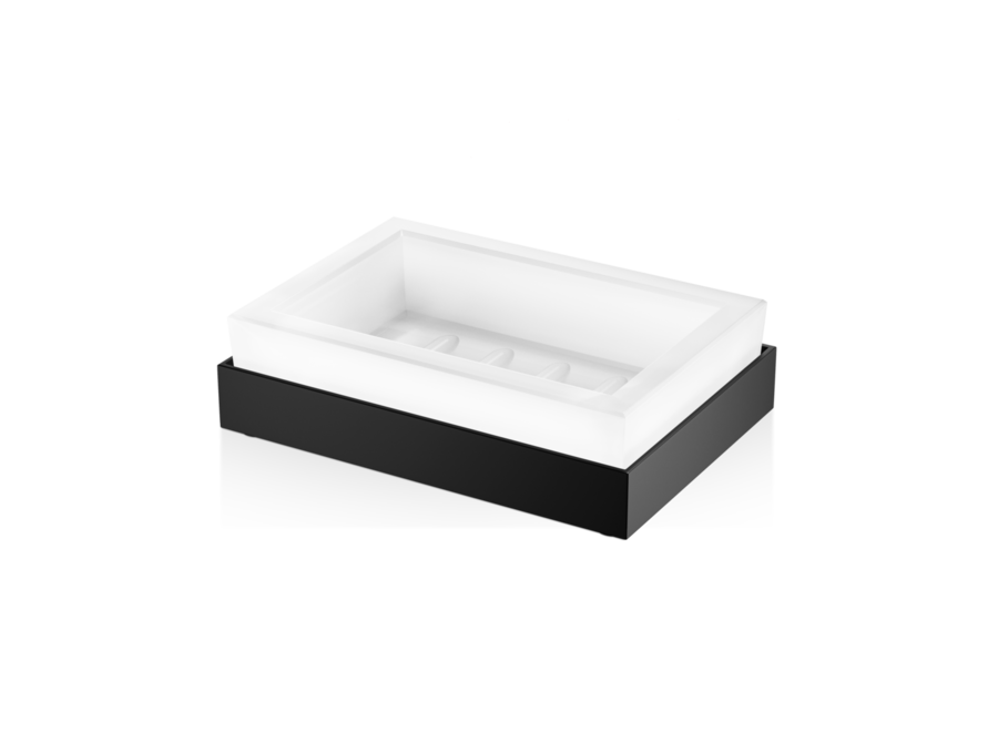 Porte-savon Corner - STS - Black matt