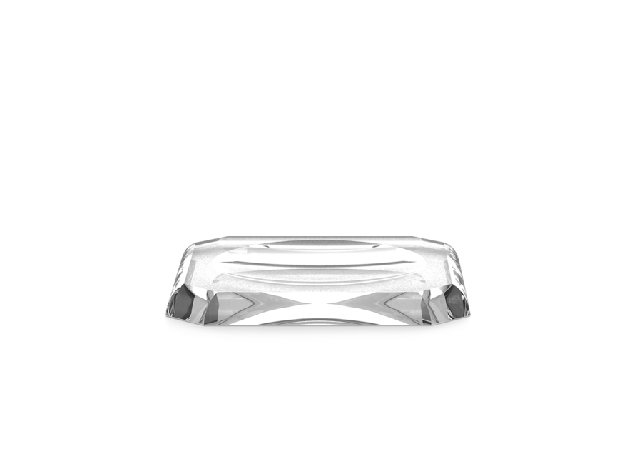 Dienblad 'Kristall' - Clear glass