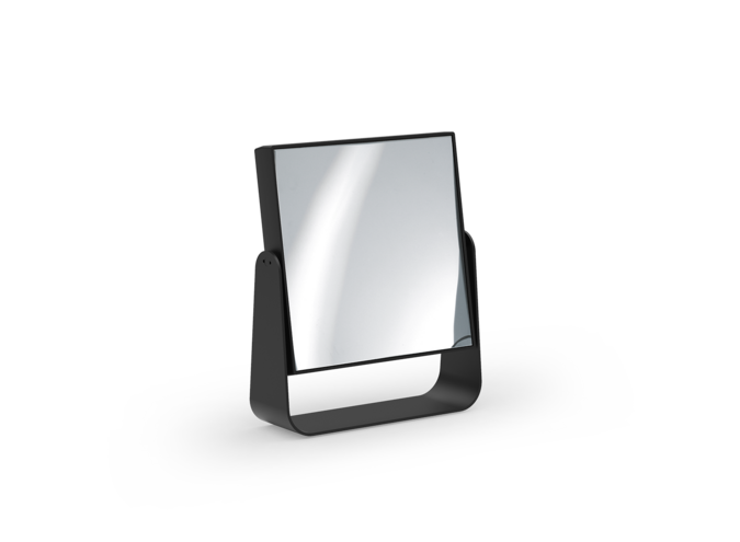 Miroir de courtoisie Porzellan -SPT65 - Black matt