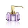Zeepdispenser 'Kristall' - Gold/violet