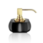 Soap dispenser 'Kristall' - Gold/anthracite