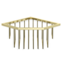 Corner shower basket 'Corner' - ECK 1 - Gold