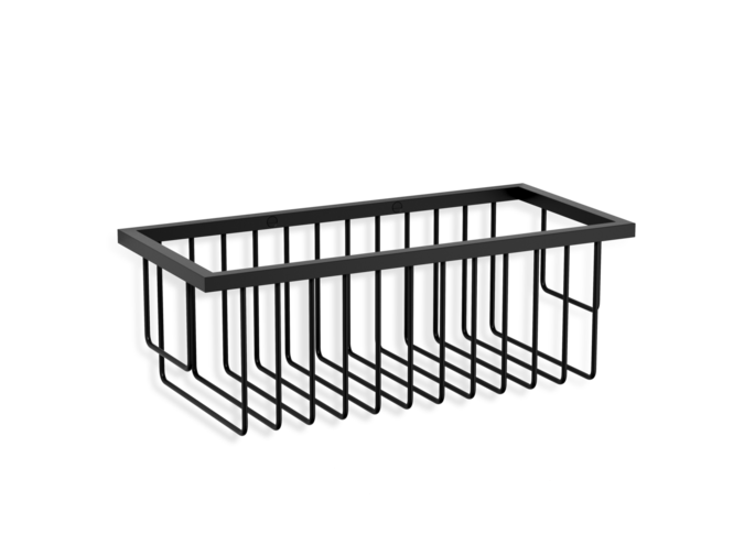 Wand douchebak Corner - WND 1  - Black matt