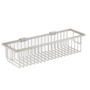 Wall shower basket  'Corner' - WND 2 - Nickel satin