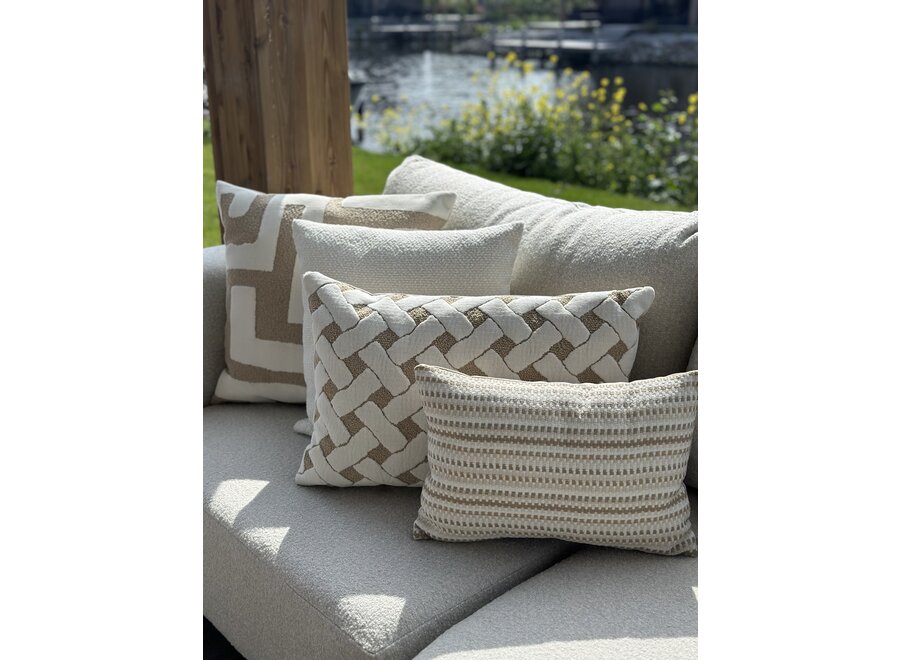 Cushion combination Outdoor Sand III: Kuba Cay, The Cool, Vacation & Basket