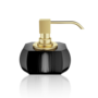 Seifenspender Kristall - Gold matt/Anthrazit