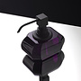 Distributeur de savon Kristall  - Black matt/Anthracite