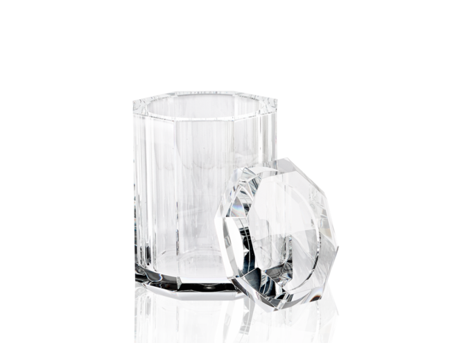 Opbergdoos met deksel Kristall - Clear