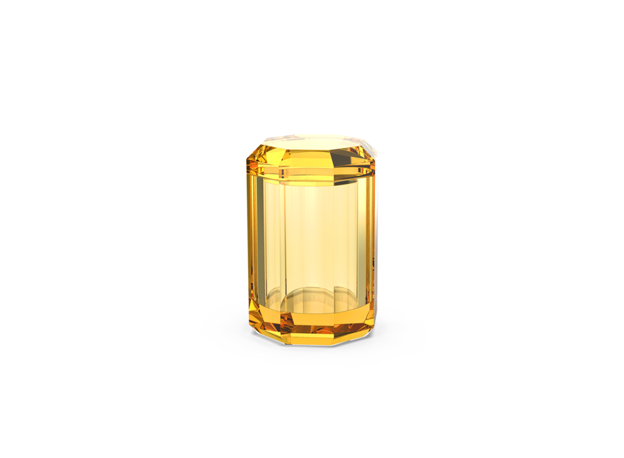 Boîte polyvalente avec couvercle Kristall  - Orange