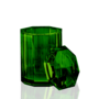 multi purpose box with lid Kristall - English green