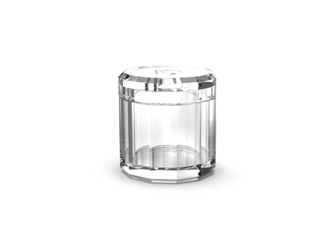 Taschentuchbox 'Kristall' - Clear