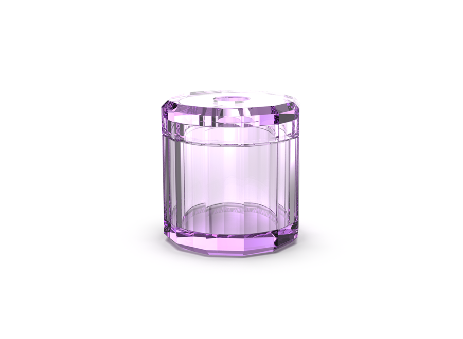 Tissue box 'Kristall' - Violet
