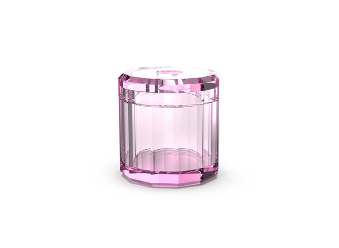 Boîte à mouchoirs 'Kristall'- Pink