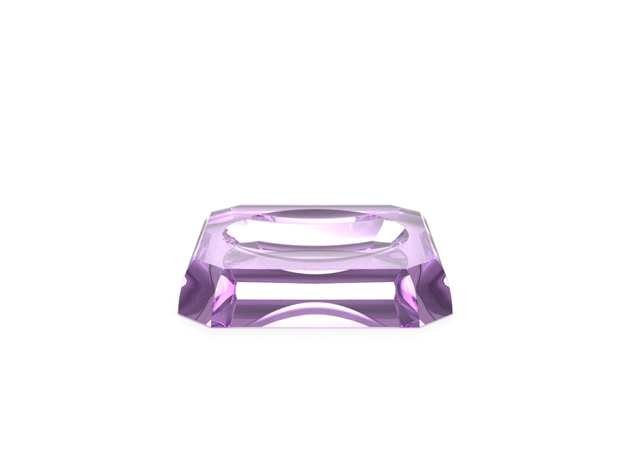 Soap dish 'Kristall' - Violet