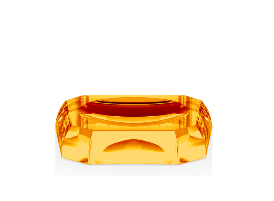 Zeepbakje 'Kristall' - Oranje