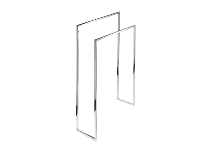 Porte-crochets Corner - HT 10 - Chrome