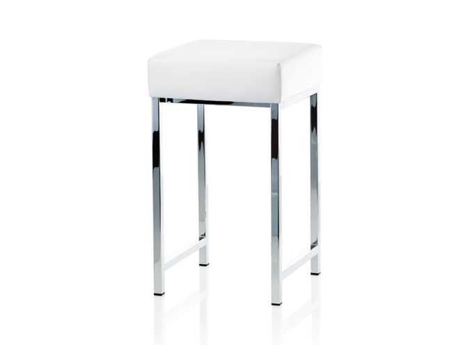 Stoel Corner - DW 64 - Chrome/White