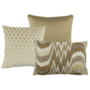 Kussencombinatie Sand/Gold: Dafne, Frior & Patty