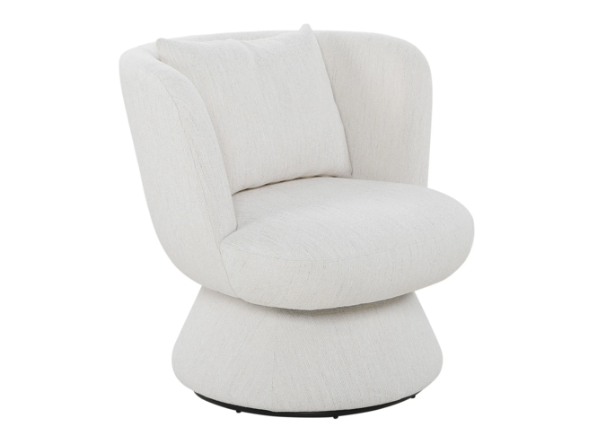 Draaifauteuil Anna - White Beige