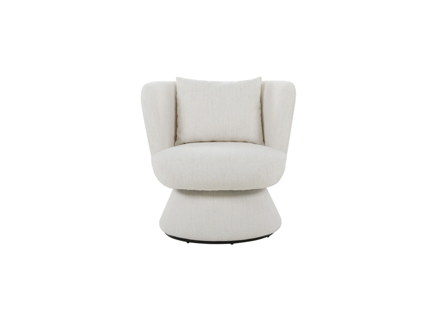 Draaifauteuil Anna - White Beige