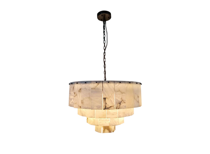 Chandelier 'Calabria' - Alabaster