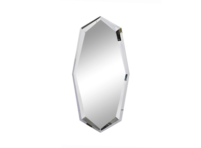 Spiegel 'Crystal' Silver