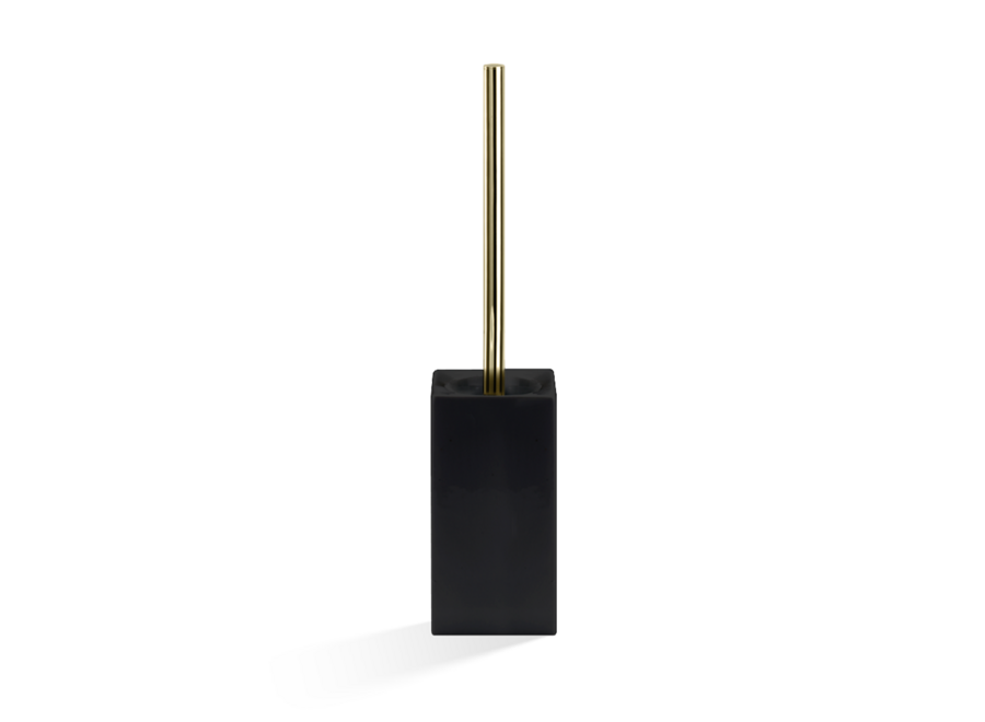 Toiletborstelset 'Porzellan'  - DW6200 - Black / gold