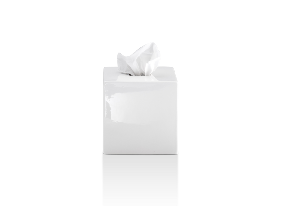 Boîte à mouchoirs 'Porzellan' - KB89 - Porcelaine White