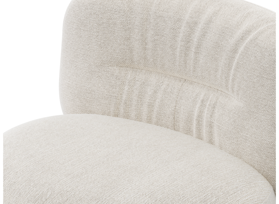Fauteuil  'Fabrio' - White Beige