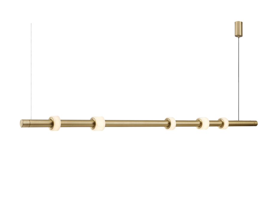 Chandelier 'Gio' - Brushed Brass