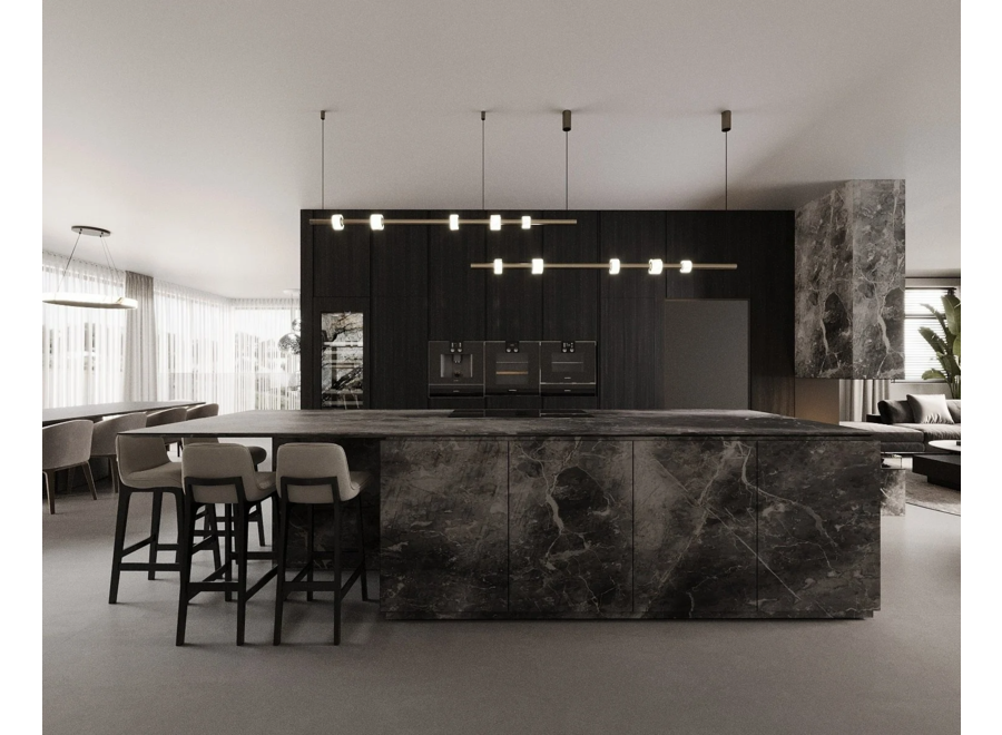 Kronleuchter 'Gio' - Smoke Bronze