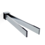 Doppelter Handtuchhalter 'Brick' - HTH 2 - Chrome