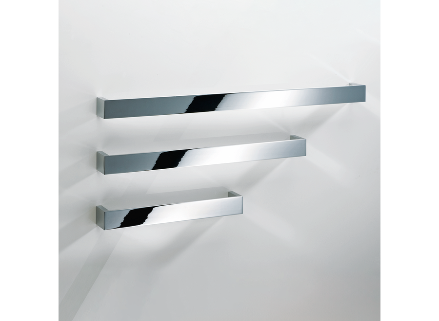 Towel holder 'Brick' - HTE - Chrome