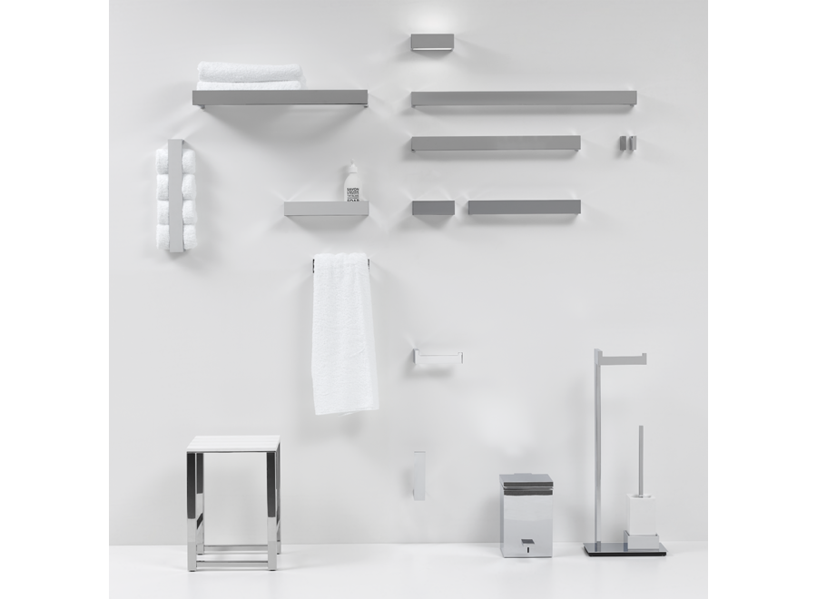 Porte-serviettes 'Brick' - HTE - Chrome