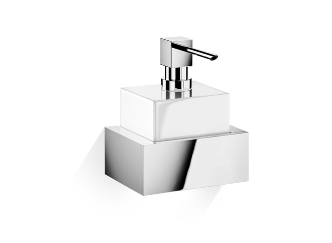 Zeepdispenser Brick - Wandbevestiging - WSP - Chrome / White