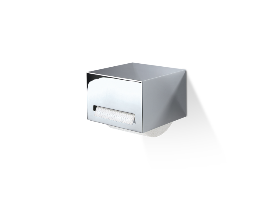 Toilet paper hoder 'Brick' - CAP - Chrome