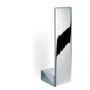 Toilet paper hoder 'Brick' - ERH - Chrome