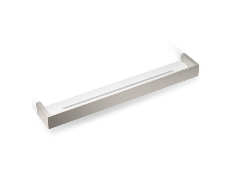Shower shelf 'Brick' - DA - Nickel satin