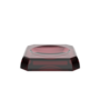 Soap dish 'Kristall' - Burgundy