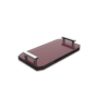 Tray 'Kristall" - Chrome / Burgundy