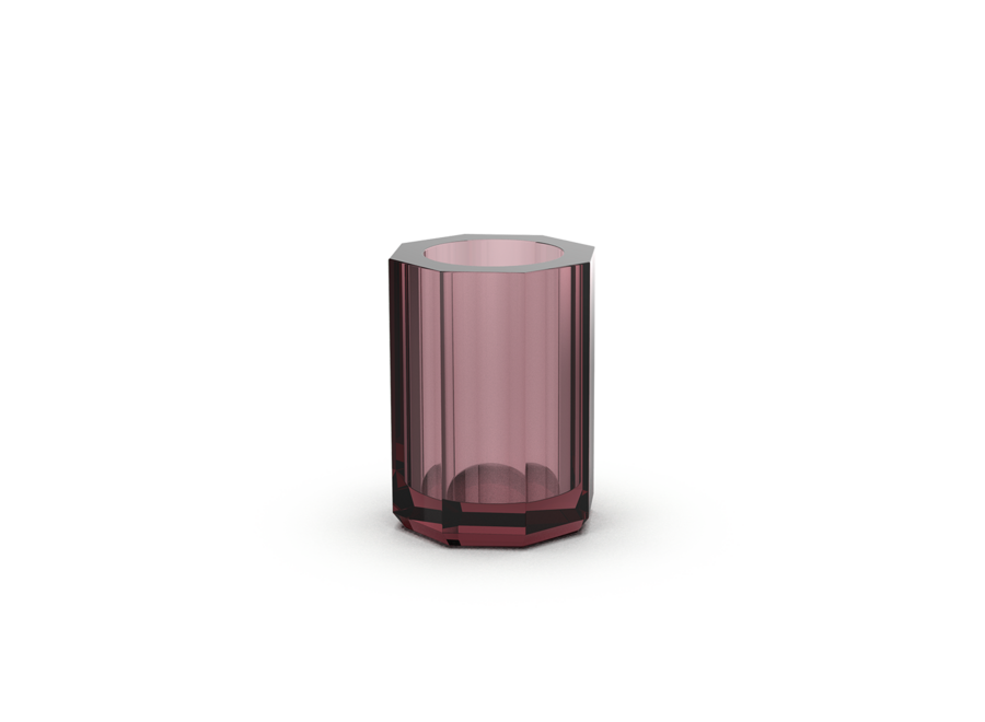 Becher 'Kristall' - Burgundisch