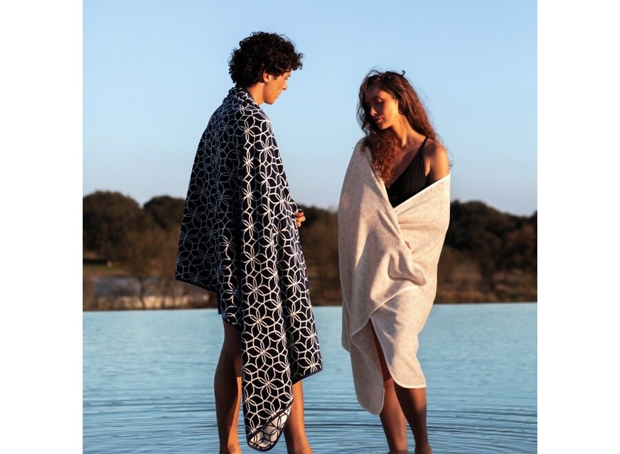 Beach towel 'Sintra' - Snow/Fog