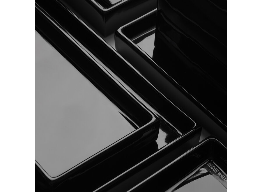 Porte-savon 'Porzellan' - DW615 - Black