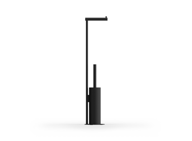 Toiletborstelset Bar - SBK - Black matt