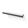 Doucheplankje 'Bar' - DA - Black matt