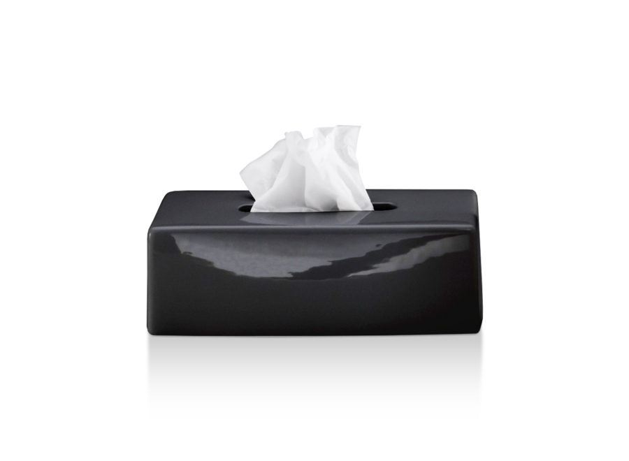 Taschentuchbox 'Porzellan' - KB88 - black