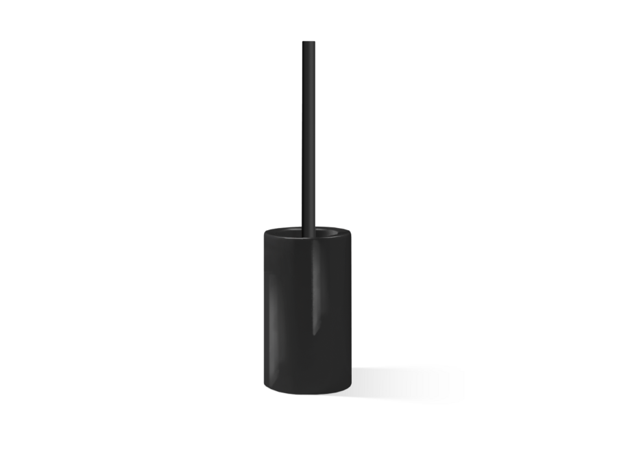 Toilettenbürstengarnitur 'Porzellan' - DW6100 -  Black matt / black