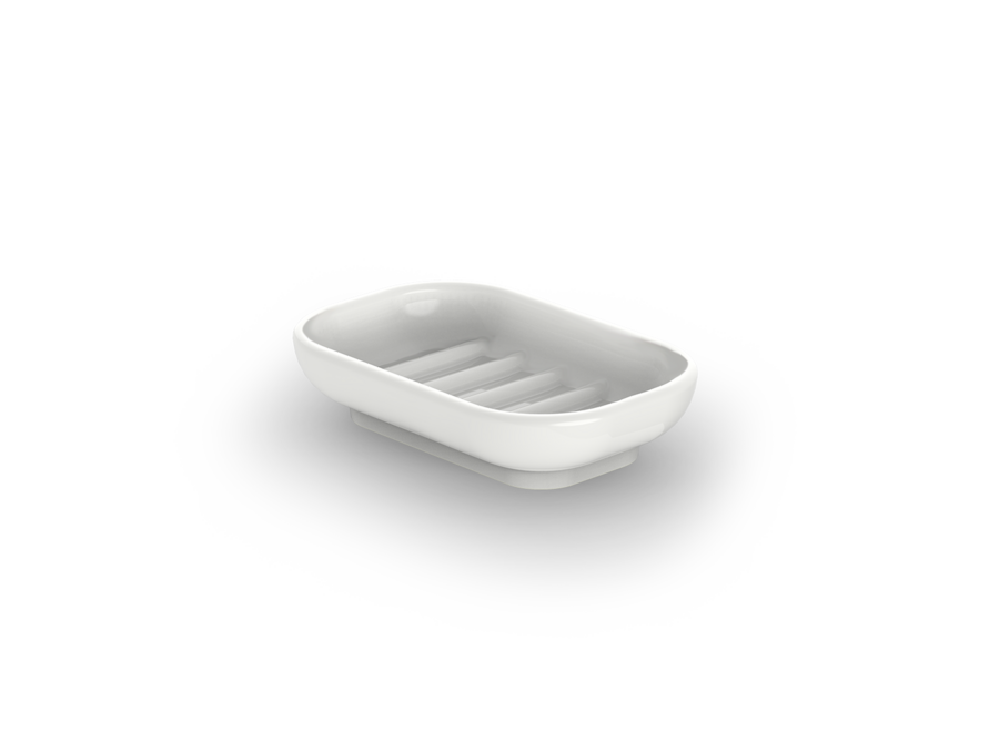 Soap dish 'Porzellan' - DW543 - White