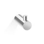 Single hook 'Bar' - Hak 1 - Stainless steel matt
